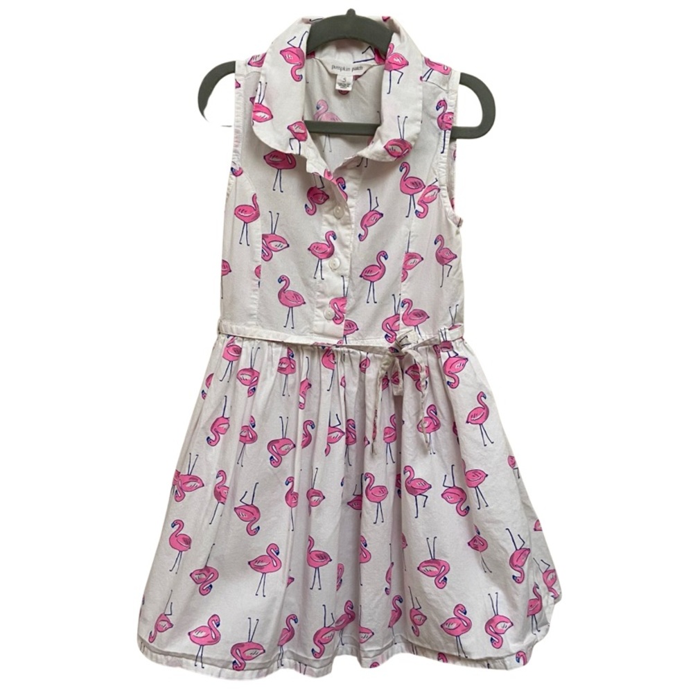 Pumpkin Patch Flamingo sleeveless Dress size 5
